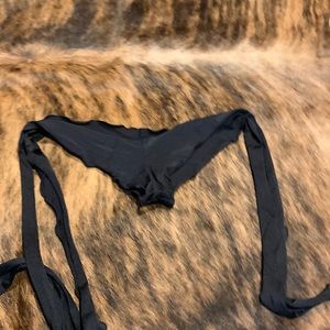 Tie side booty shorts